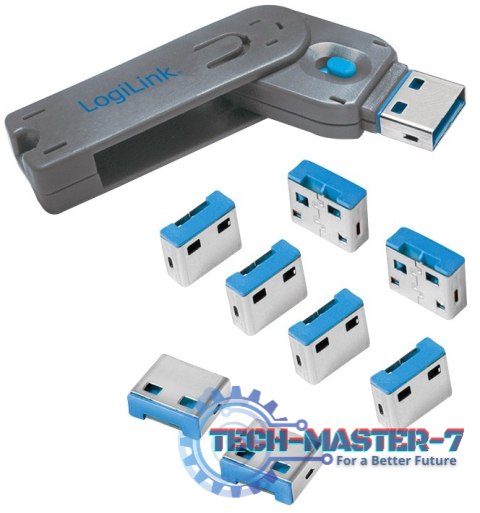 LOGILINK AU0045 Blokada zabezpieczająca porty USB LOGILINK AU0045 Blokada zabezpieczająca porty USB