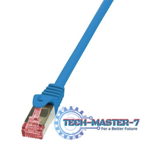 LOGILINK S/FTP Cat.6 5 m Niebieski 5 Patchcord LOGILINK S/FTP Cat.6 5 m Niebieski 5 Patchcord