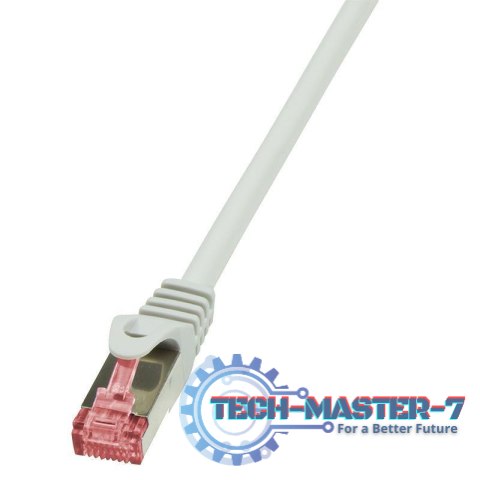 LOGILINK S/FTP Cat.6 5 m Szary 5 Patchcord LOGILINK S/FTP Cat.6 5 m Szary 5 Patchcord