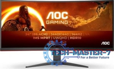 Monitor AOC CU34G2XE/BK (34" /VA /144Hz /3440 x 1440 /Czarny) Monitor AOC CU34G2XE/BK (34" /VA /144Hz /3440 x 1440 /Czarny)