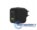 Ładowarka sieciowa PowerGaN 65W PD 3.0 QC 3.0 2xUSB-C 1xUSB-A Ładowarka sieciowa PowerGaN 65W PD 3.0 QC 3.0 2xUSB-C 1xUSB-A
