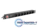 Listwa zasilająca LANBERG PDU-PRO-07E-0200-BK