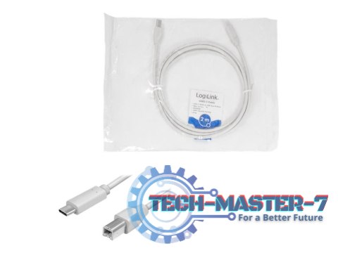Kabel USB LOGILINK USB typ B 2 Kabel USB LOGILINK USB typ B 2