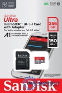 Karta pamięci SANDISK 256 GB Adapter SD
