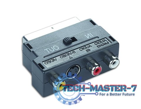 Konwerter GEMBIRD CCV-4415 SCART (wtyk) - 3x RCA + S-video (gniazdo) Konwerter GEMBIRD CCV-4415 SCART (wtyk) - 3x RCA + S-video (gniazdo)