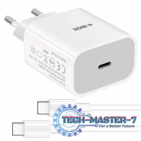 Ładowarka IBOX ILUC39W(1x USB typ C\3000mA\12V) Ładowarka IBOX ILUC39W(1x USB typ C\3000mA\12V)
