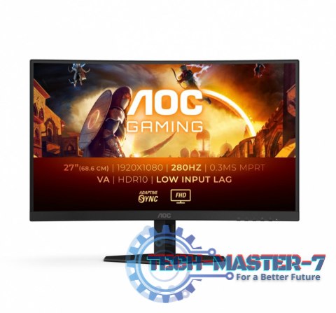 Monitor AOC C27G4ZXE (27" /VA /280Hz /1920 x 1080 /Czarny) Monitor AOC C27G4ZXE (27" /VA /280Hz /1920 x 1080 /Czarny)