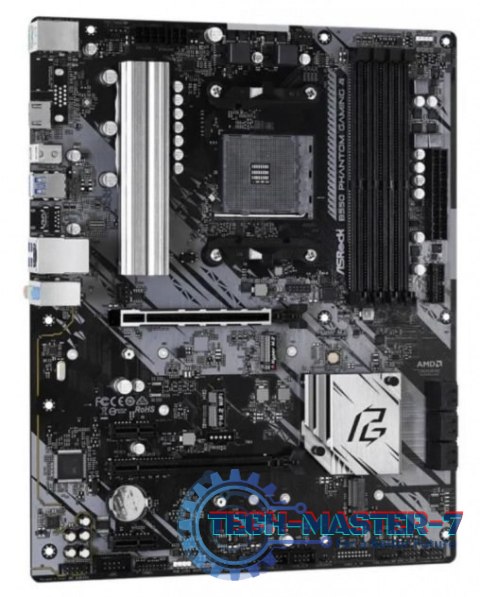 Płyta główna ASROCK B550 Phantom Gaming 4 Socket AM4 ATX Płyta główna ASROCK B550 Phantom Gaming 4 Socket AM4 ATX