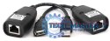 Adapter GEMBIRD UAE-30M USB AM - USB AF - 2 x RJ45