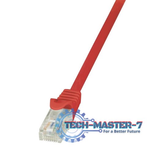 LOGILINK U/UTP Cat.6 3 m Czerwony 3 Patchcord LOGILINK U/UTP Cat.6 3 m Czerwony 3 Patchcord