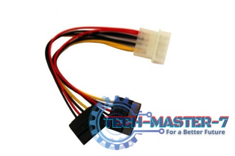 Kabel SATA zasilający 0,15M MOLEX->SATAx2 Kabel SATA zasilający 0,15M MOLEX->SATAx2