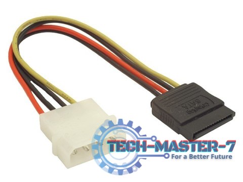 Kabel SATA zasilajcy 0,15M MOLEX->SATA Kabel SATA zasilajcy 0,15M MOLEX->SATA
