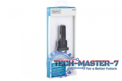 Konwerter/Adapter USB 2.0 do RS232 (DB9) z kablem USB A M/Ż 80cm Konwerter/Adapter USB 2.0 do RS232 (DB9) z kablem USB A M/Ż 80cm