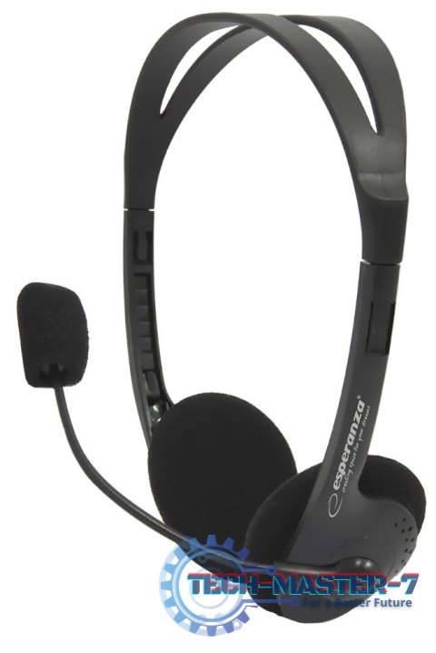 Słuchawki stereo z mikrofonem i regulacją głośności EH102 Słuchawki stereo z mikrofonem i regulacją głośności EH102