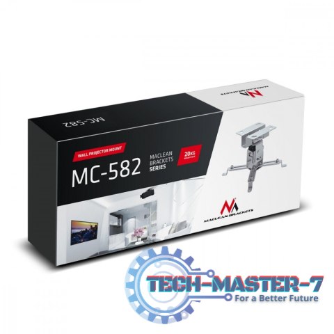 MC-582 sufitowy uchwyt do projektora 12cm 20kg MC-582 sufitowy uchwyt do projektora 12cm 20kg