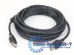 Przedluzacz USB 2.0 typu AM-AF 3m FERRYT czarny