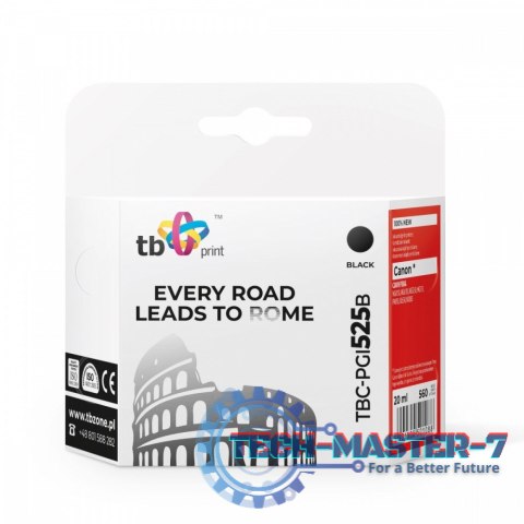 Tusz do Canon PIXMA iP 4850 TBC-PGI525B BK Tusz do Canon PIXMA iP 4850 TBC-PGI525B BK