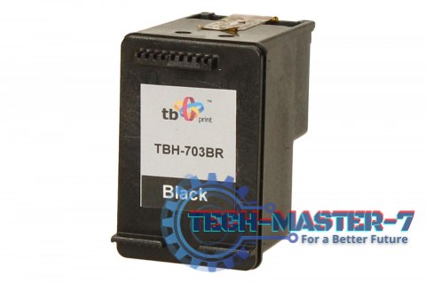 Tusz do HP DJ D730/F735 (HP nr 703 CD887AE) TBH-703BR BK ref. Tusz do HP DJ D730/F735 (HP nr 703 CD887AE) TBH-703BR BK ref.