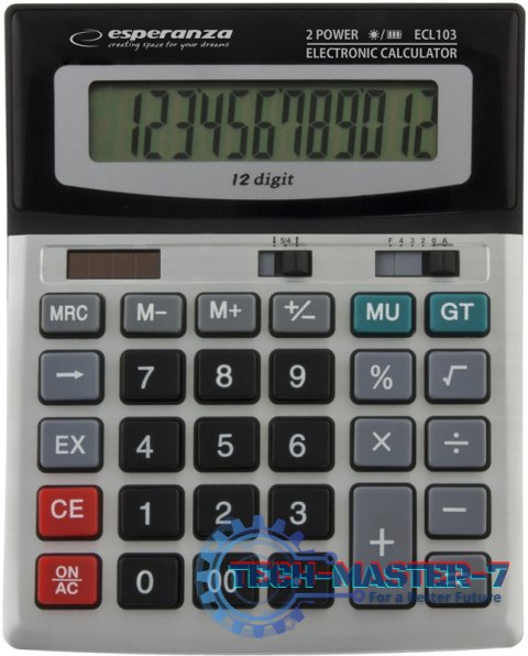 ELEKTRONICZNY KALKULATOR BIURKOWY EULER ECL103 ELEKTRONICZNY KALKULATOR BIURKOWY EULER ECL103