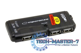 HUB 4 PORTY USB 2.0 EA112