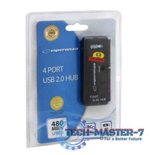 HUB 4 PORTY USB 2.0 EA112 HUB 4 PORTY USB 2.0 EA112