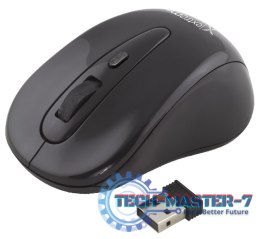 MYSZ BEZPRZEWODOWA OPTYCZNA XM104K MAVERICK 1200DPI / 2,4GHz / 3D / CZARNA