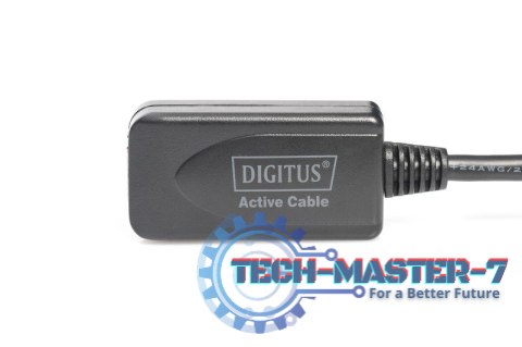 Przedłużacz/Extender USB 2.0 HighSpeed Typ USB A/USB A M/Ż aktywny, czarny 5m Przedłużacz/Extender USB 2.0 HighSpeed Typ USB A/USB A M/Ż aktywny, czarny 5m