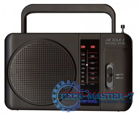 Radio TOLA Czarny Radio TOLA Czarny