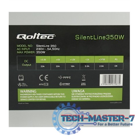 Zasilacz ATX SilentLine 350W (bulk) Zasilacz ATX SilentLine 350W (bulk)