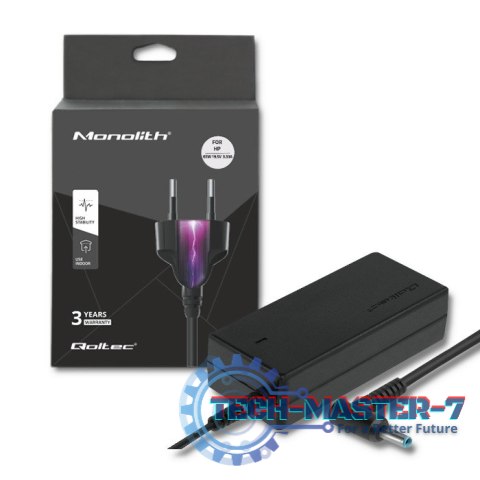 Zasilacz do HP Compaq 65W | 19.5V | 3.33A | 4.5*3.0+pin Zasilacz do HP Compaq 65W | 19.5V | 3.33A | 4.5*3.0+pin