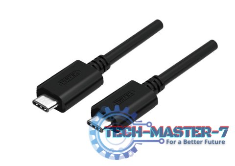 Kabel USB TYP-C do USB TYP-C; 1m; Y-C477BK Kabel USB TYP-C do USB TYP-C; 1m; Y-C477BK