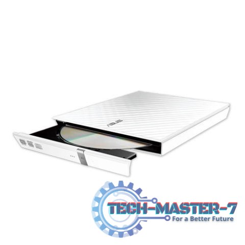 Nagrywarka zewnętrzna SDRW-08D2S-U Lite Slim DVD USB biała Nagrywarka zewnętrzna SDRW-08D2S-U Lite Slim DVD USB biała