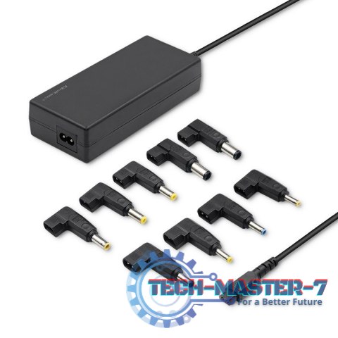 Zasilacz automatyczny uniwersalny, 65W, 8 wtyczek Zasilacz automatyczny uniwersalny, 65W, 8 wtyczek