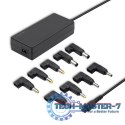 Zasilacz uniwersalny automatyczny 90W | 8 wtyczek Zasilacz uniwersalny automatyczny 90W | 8 wtyczek
