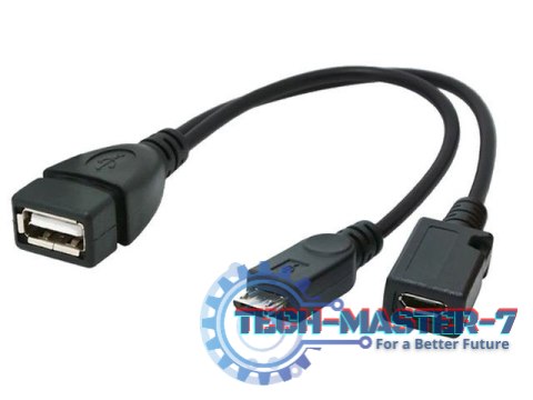 KABEL USB MICRO AF-BM+(F) USB 2.0 OTG 15CM KABEL USB MICRO AF-BM+(F) USB 2.0 OTG 15CM