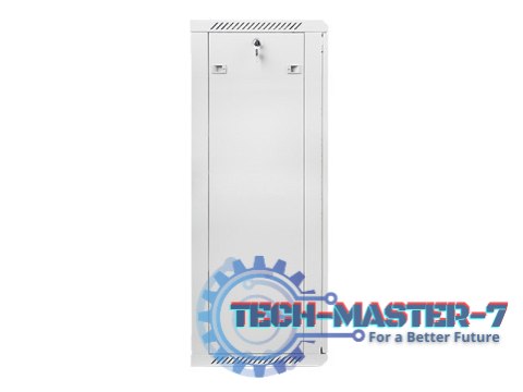 Szafa instalacyjna wisząca 19'' 27U 600X450mm szara (drzwi szklane) Szafa instalacyjna wisząca 19'' 27U 600X450mm szara (drzwi szklane)