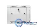 Szafa instalacyjna wisząca 19'' 6U 600X450mm szara (drzwi szklane) Szafa instalacyjna wisząca 19'' 6U 600X450mm szara (drzwi szklane)