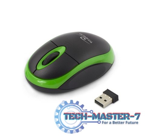 TITANUM MYSZ VULTURE 3D OPTYCZNA BEZPRZEWODOWA2.4GHz CZARNY/ZIELONY TITANUM MYSZ VULTURE 3D OPTYCZNA BEZPRZEWODOWA2.4GHz CZARNY/ZIELONY