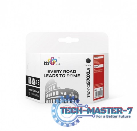 Tusz do Canon PGI-570XL TBC-PGI570XLB BK 100% nowy Tusz do Canon PGI-570XL TBC-PGI570XLB BK 100% nowy