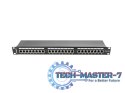 Patch Panel 24 Port 1U Kat.5E czarny ekranowany Patch Panel 24 Port 1U Kat.5E czarny ekranowany