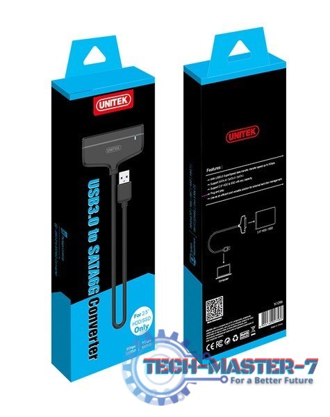 Adapter USB 3.0 - SATA III HDD/SSD 2.5; Y-1096 Adapter USB 3.0 - SATA III HDD/SSD 2.5; Y-1096