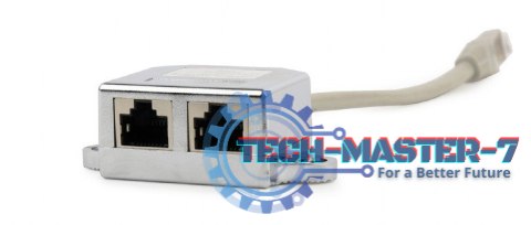Adapter rozdzielacz LAN RJ-45/2XRJ-45 FTP Adapter rozdzielacz LAN RJ-45/2XRJ-45 FTP