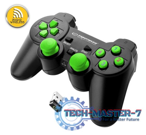 GAMEPAD BEZPRZEWODOWY 2.4GH PS3/PC GLADITOR GAMEPAD BEZPRZEWODOWY 2.4GH PS3/PC GLADITOR