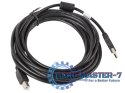 Kabel USB 2.0 AM-BM 5M Ferryt czarny Kabel USB 2.0 AM-BM 5M Ferryt czarny