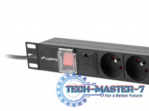Listwa zasilająca Rack PDU 19" 1U 10A 7X 230V PL 2m czarna C14 Listwa zasilająca Rack PDU 19" 1U 10A 7X 230V PL 2m czarna C14
