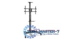 Stojak mobilny pojedynczy z półką, 1xLCD, max. 70", max. 50kg, VESA max. 600x400 pivot Stojak mobilny pojedynczy z półką, 1xLCD, max. 70", max. 50kg, VESA max. 600x400 pivot