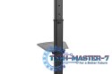 Stojak mobilny pojedynczy z półką, 1xLCD, max. 70", max. 50kg, VESA max. 600x400 pivot Stojak mobilny pojedynczy z półką, 1xLCD, max. 70", max. 50kg, VESA max. 600x400 pivot