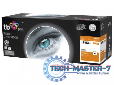 Toner do OKI B432 TO-B432XN BK 100% nowy Toner do OKI B432 TO-B432XN BK 100% nowy