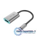 Adapter USB-C 3.1 Display Port 60 Hz Metal