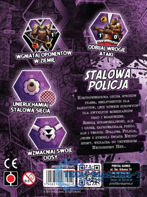 Gra Neuroshima Hex 3.0: Stalowa Policja Gra Neuroshima Hex 3.0: Stalowa Policja